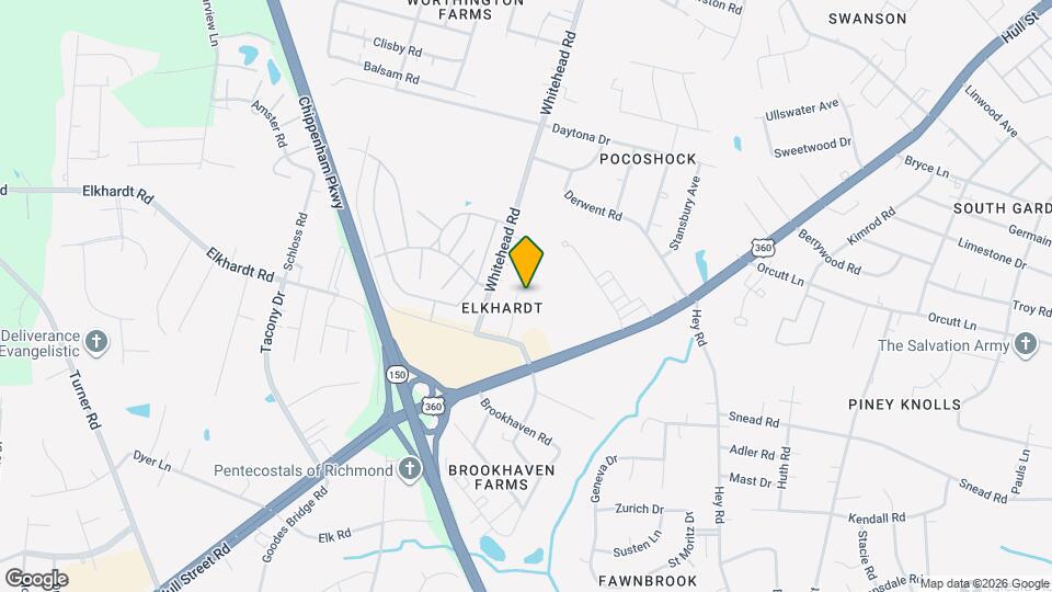 6428 Elkhardt Rd Map and Location Details