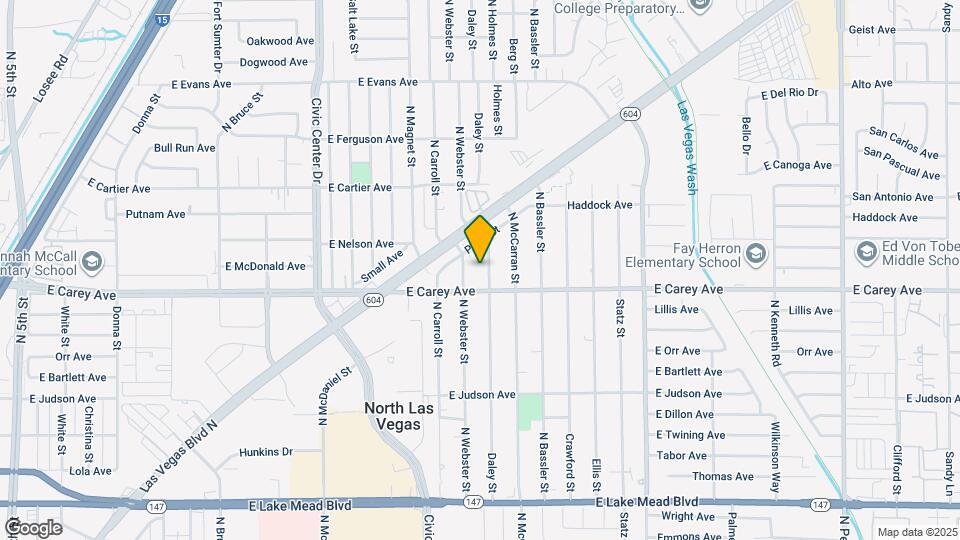 2419 Daley St, Unit C Map and Location Details