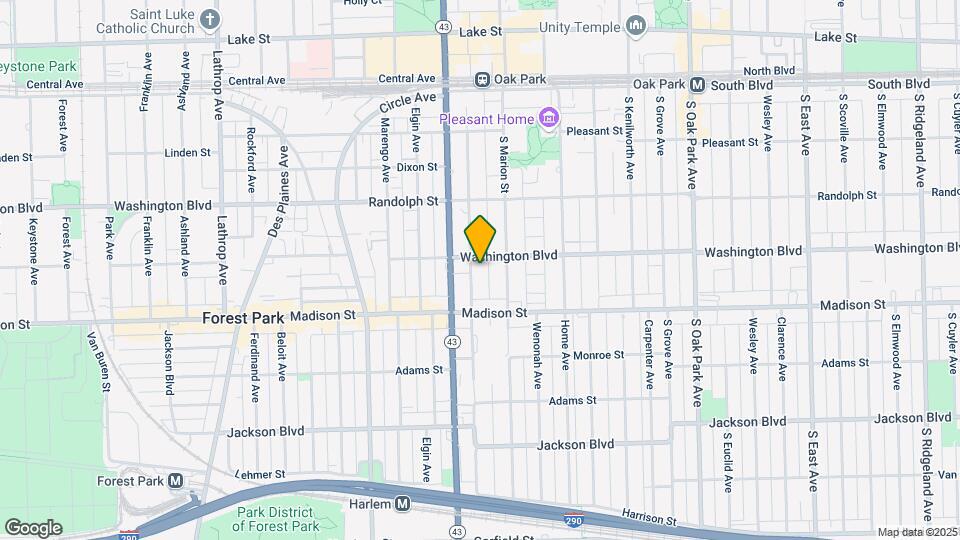 1125 Washington Blvd Map and Location Details