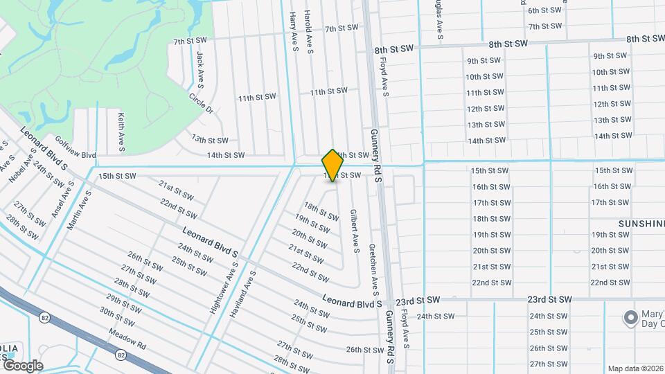 1504 Gary Ln Map and Location Details