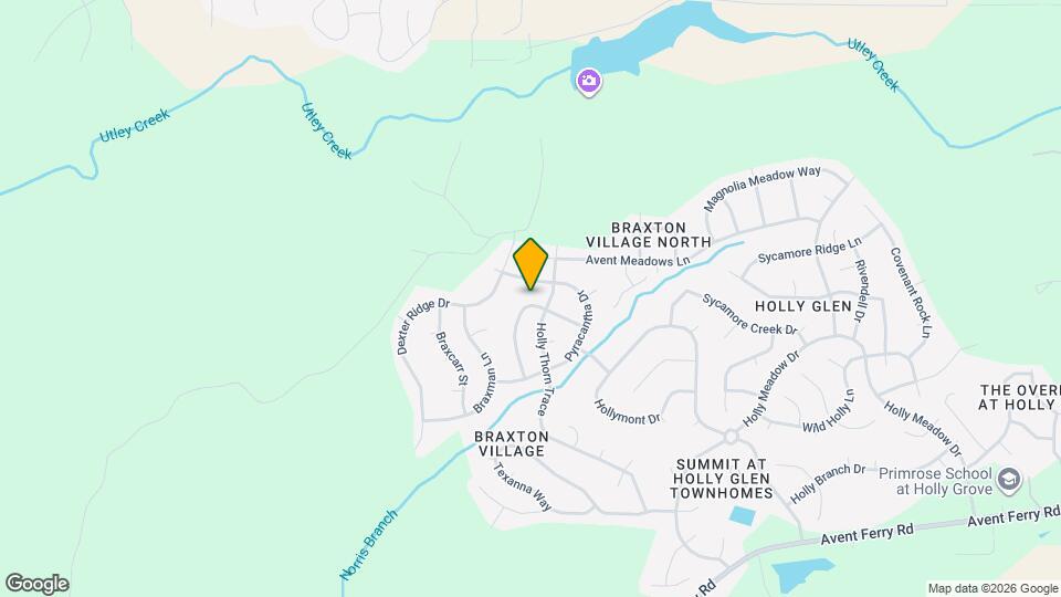 160 Trevor Ridge Dr Map and Location Details