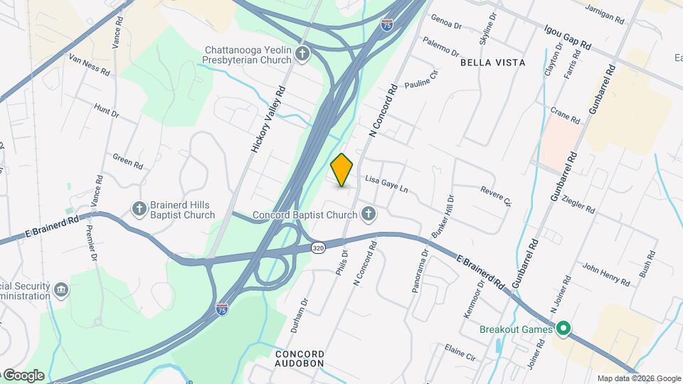 6846 Palms Ct Map and Location Details