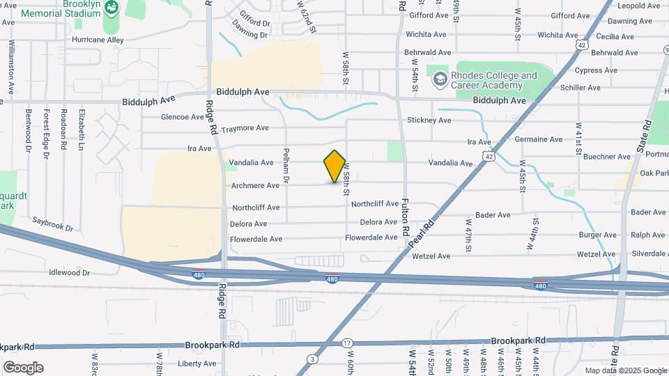 5817 Archmere Ave Map and Location Details