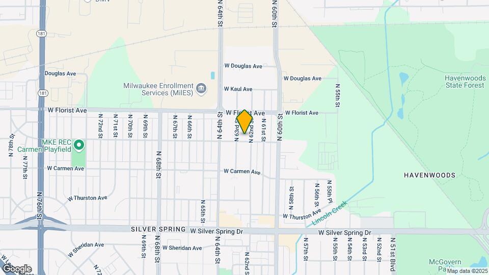 6208-6226 W Bobolink Ave Map and Location Details