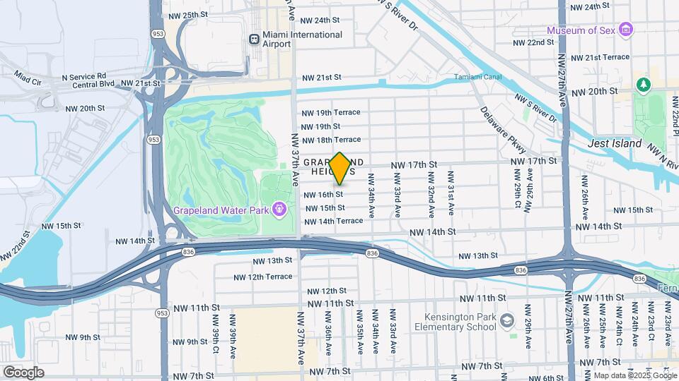 1601 NW 36th Ave-Unit -3 Mapa y Detalles de la Ubicación