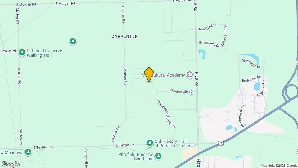 2694 Timber Glen Dr Map and Location Details