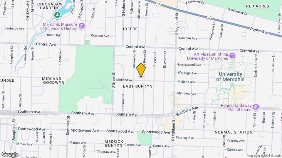 451 S Reese St Map and Location Details