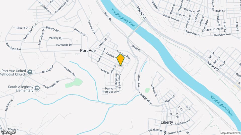 1916 New York Ave Map and Location Details