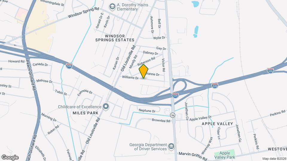 1930 Williams Dr Mapa y Detalles de la Ubicación