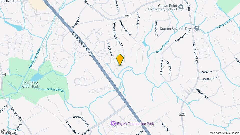 8452 Big Creek Ct Map and Location Details