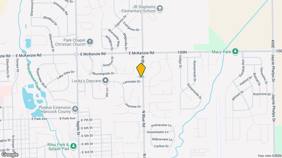 1490 Lavender Dr Mapa y Detalles de la Ubicación