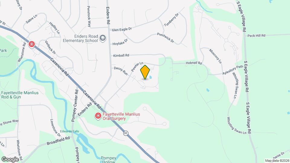 8319 Decoy Run Map and Location Details