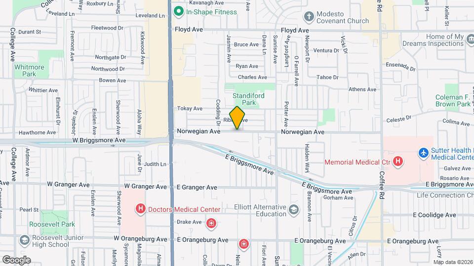 412 Norwegian Ave Map and Location Details