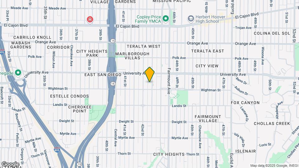 3818-3828 Van Dyke Ave Mapa y Detalles de la Ubicación