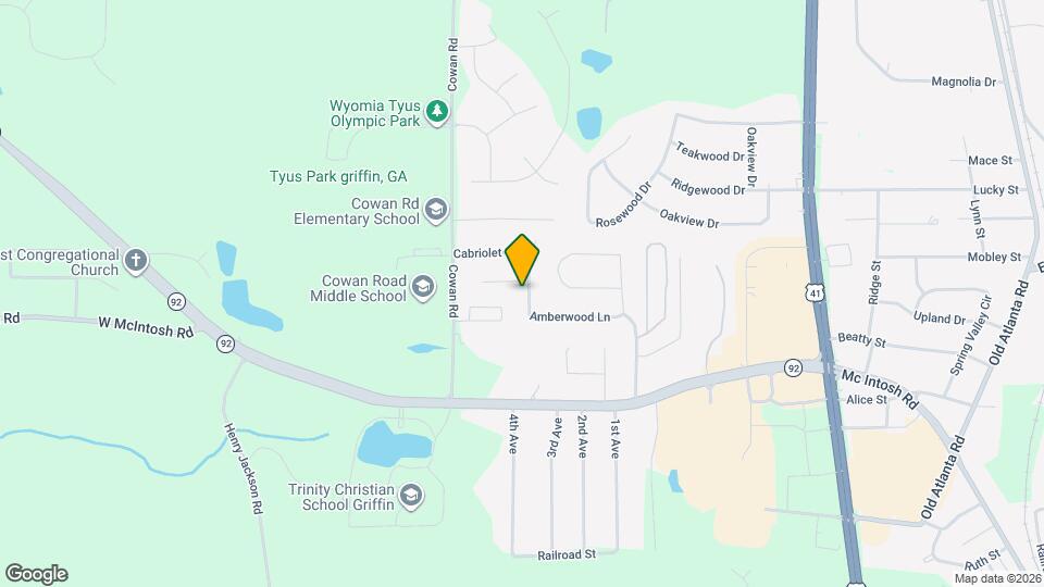 138 Amberwood Ln Map and Location Details