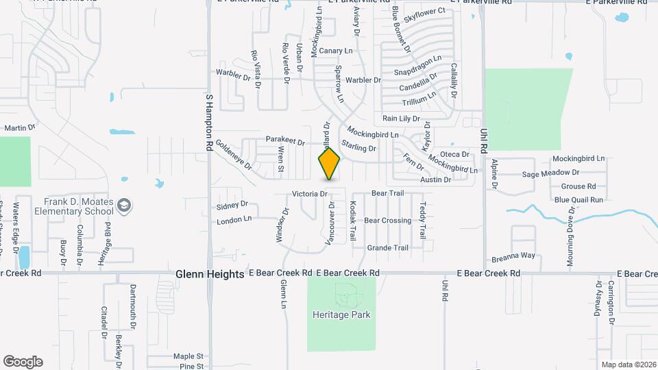 1512 Yellowbird Ct Map and Location Details