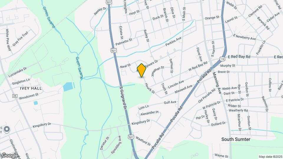 958 Houck St Map and Location Details