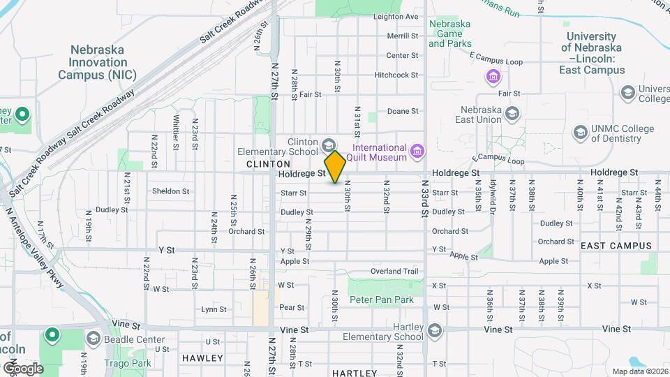 2970 Starr St Map and Location Details
