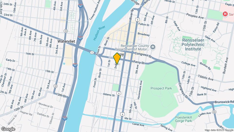 126 2nd St Map and Location Details