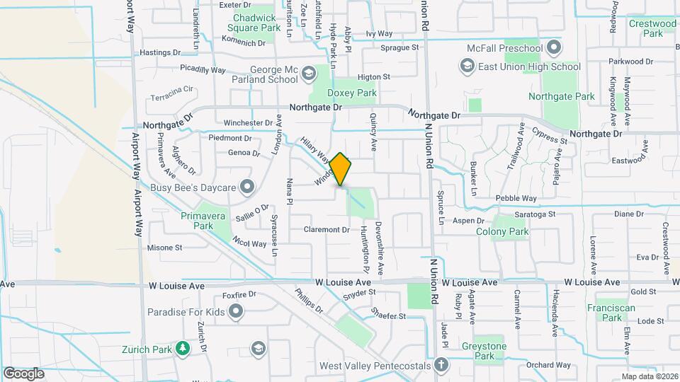 1460 Linden Way Map and Location Details