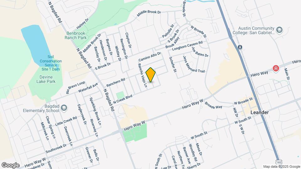 705 Camino Real Dr Map and Location Details