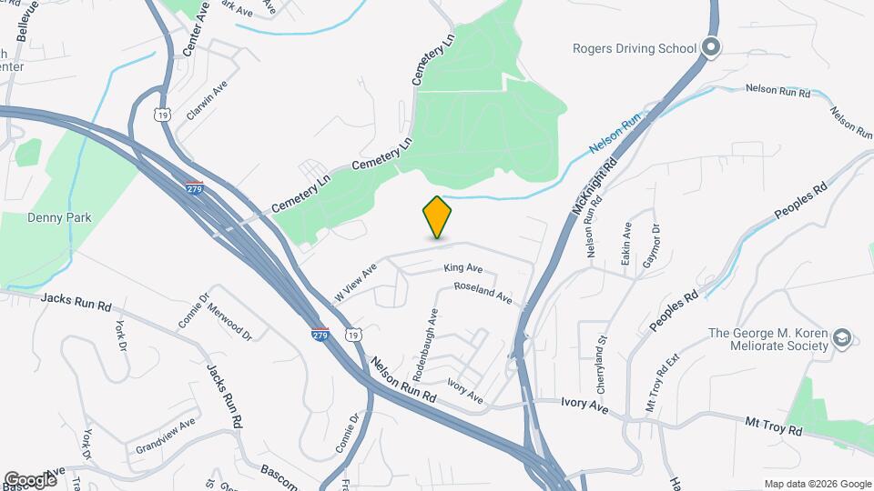 155 W View Ave Map and Location Details