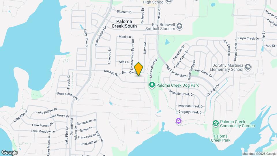 1812 Shoebill Dr Map and Location Details