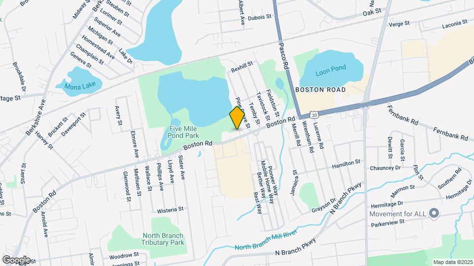 1118 Boston Rd Map and Location Details