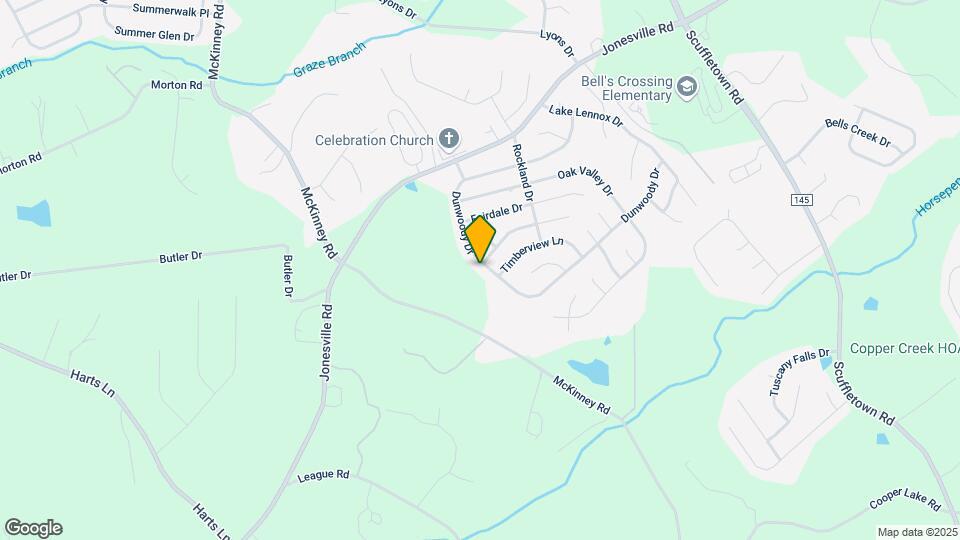 400 Dunwoody Dr Map and Location Details