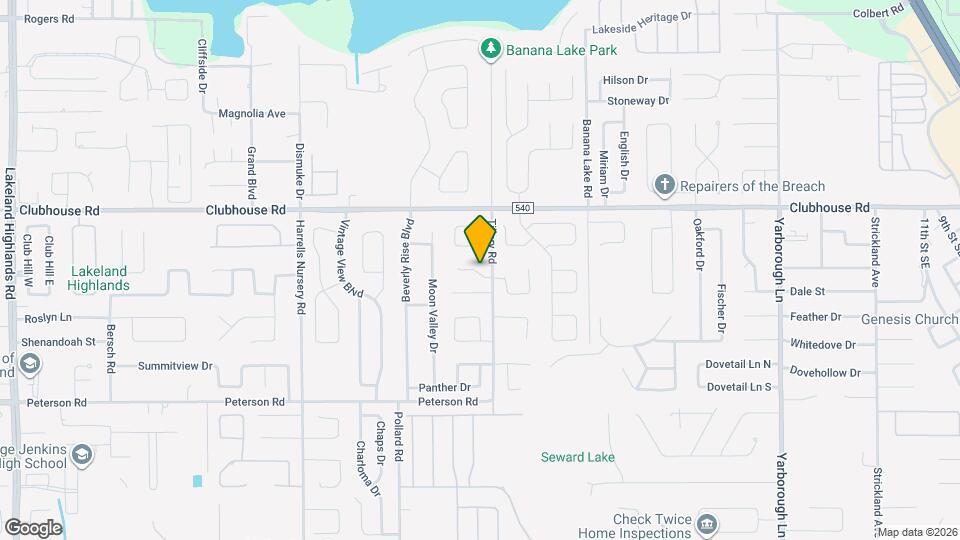 3150 Big Valley Dr Map and Location Details