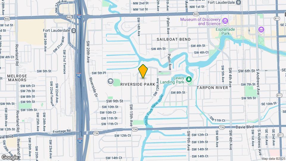 619c SW 14th Ave Map and Location Details