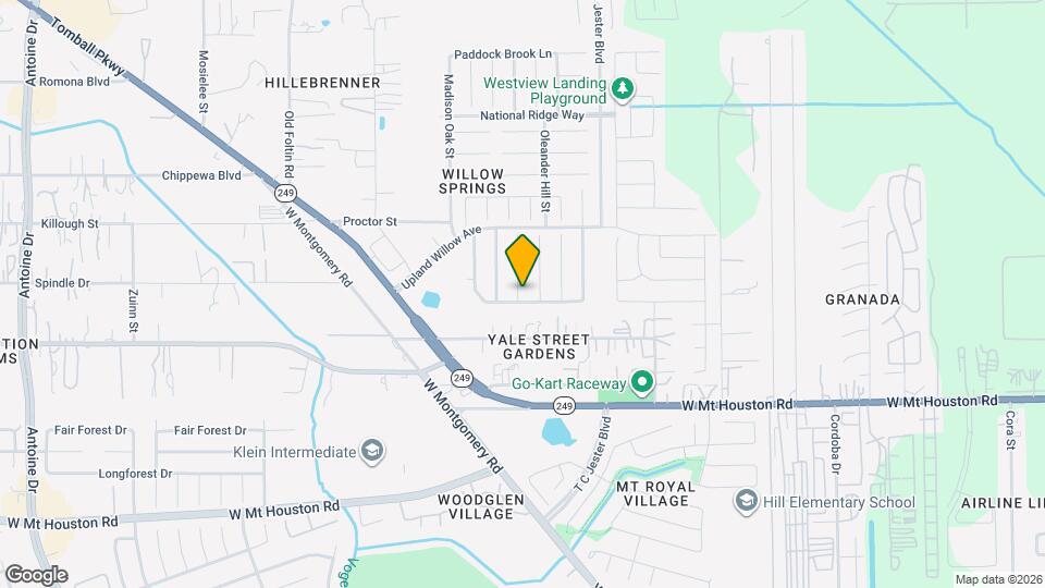 11606 Alpine Vale Ct Mapa y Detalles de la Ubicación