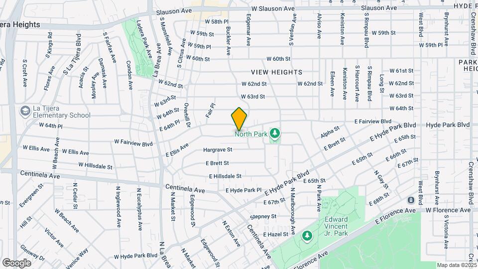 541 E Ellis Ave Map and Location Details