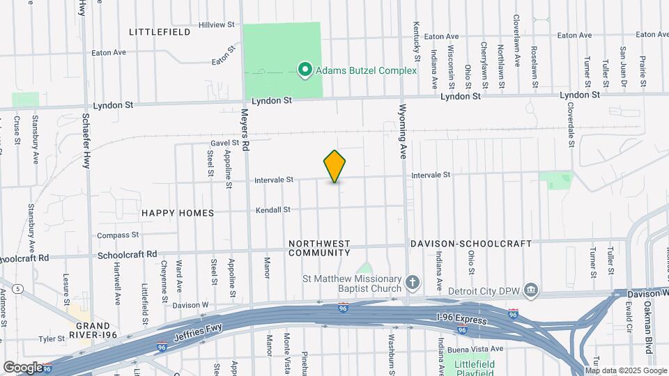 14157 Birwood St Map and Location Details