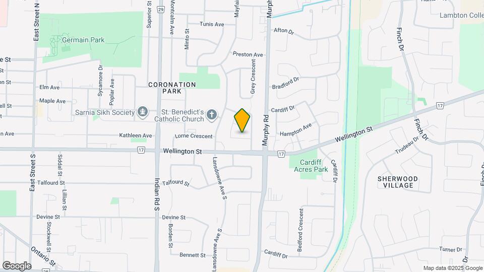 78 Massey Crescent Map and Location Details