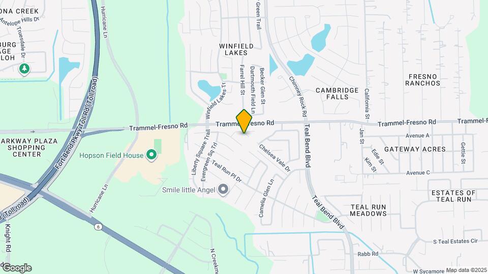 2311 Flint Brook Ct Map and Location Details