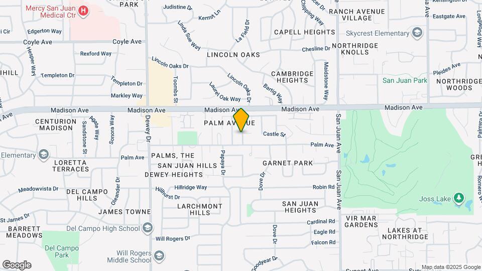 5311 Bellflower Way Map and Location Details