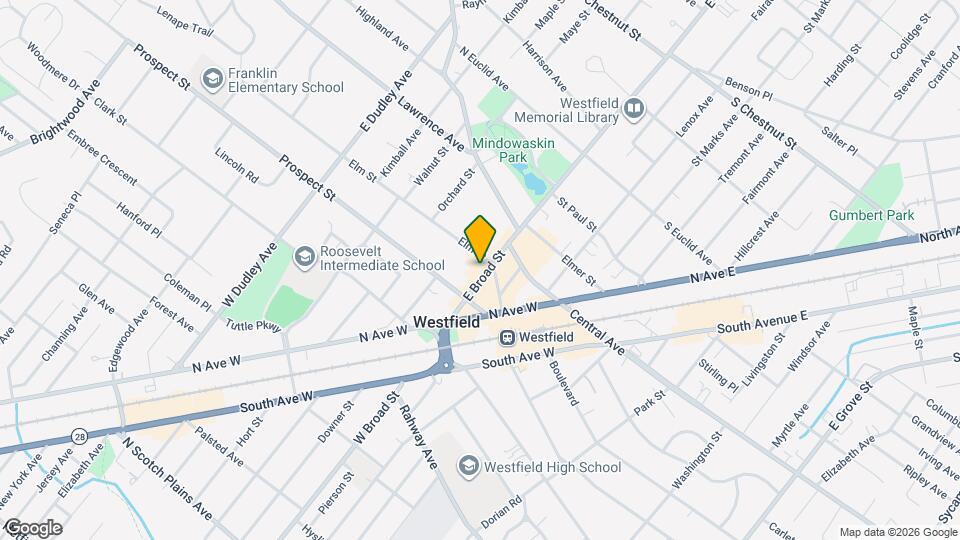 159 E Broad St, Unit 1 Map and Location Details