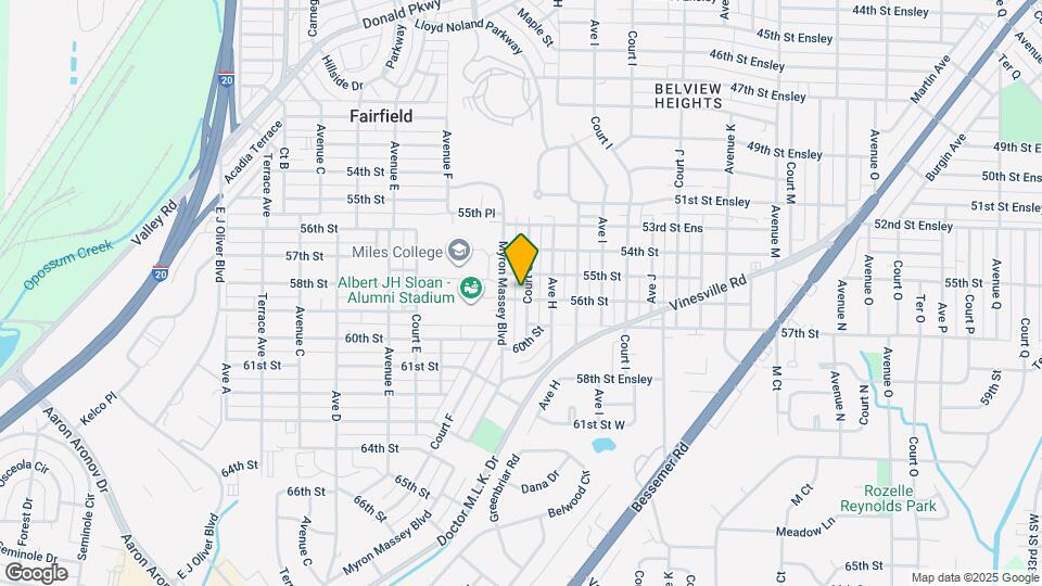 5516 Court G Map and Location Details