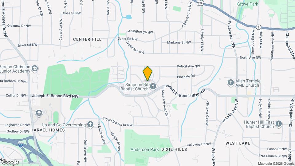 2015 Chicago Ave NW Map and Location Details