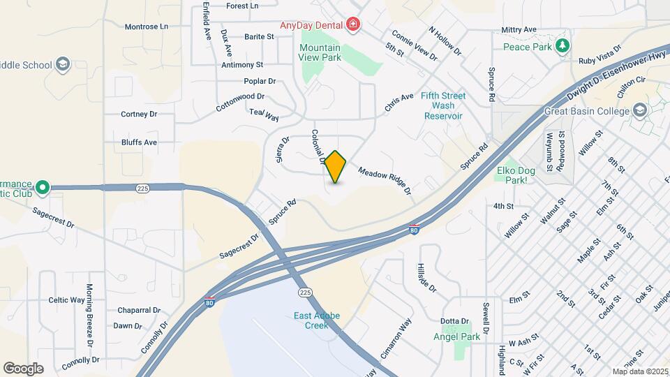 2092 Colonial Dr Map and Location Details