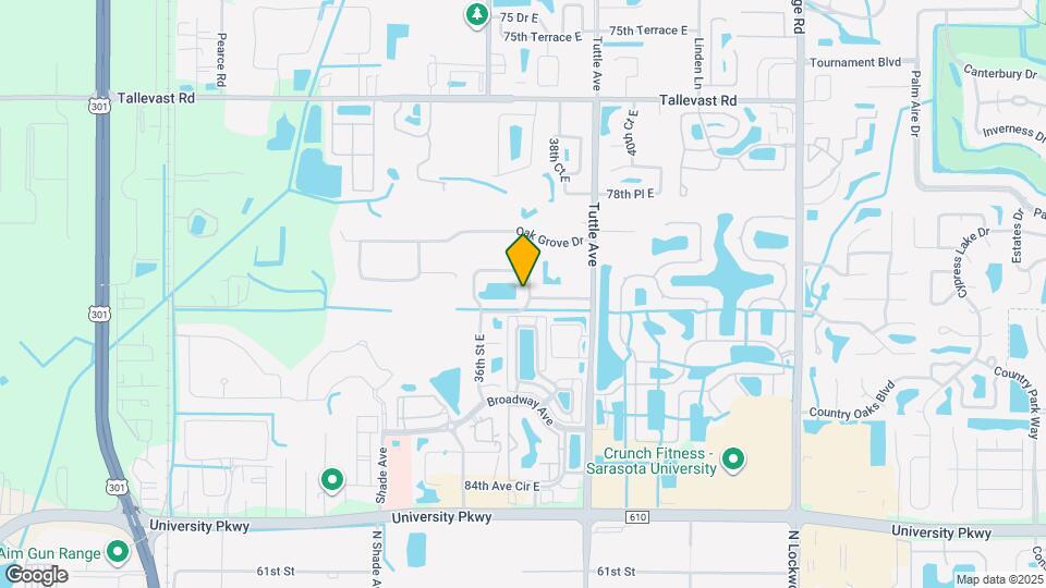 8090 36th St Cir E Map and Location Details