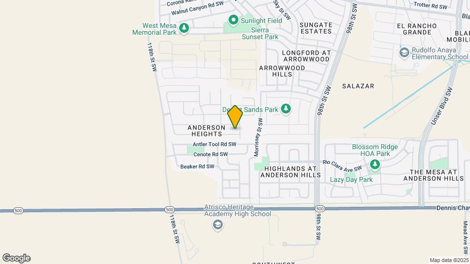 10631 Gentry Ln SW Map and Location Details