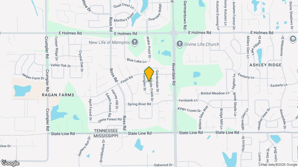 5429 Kindle Creek Dr Map and Location Details