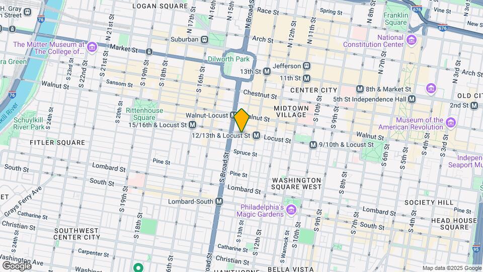 1324 Locust St Map and Location Details