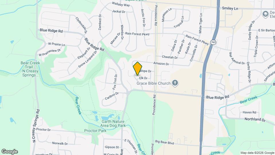 3306 Dove Dr Map and Location Details