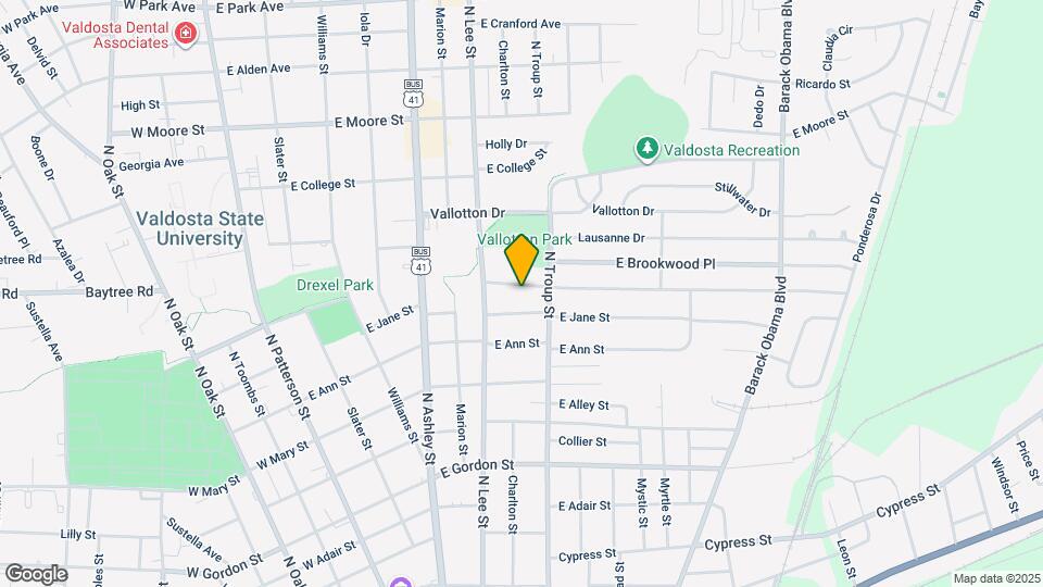 615 E Brookwood Dr Map and Location Details