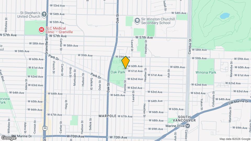 8XX W 61st Ave Map and Location Details