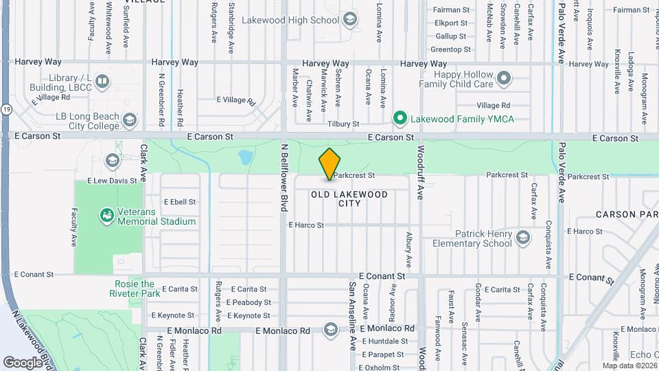 5613 E Hanbury St Map and Location Details
