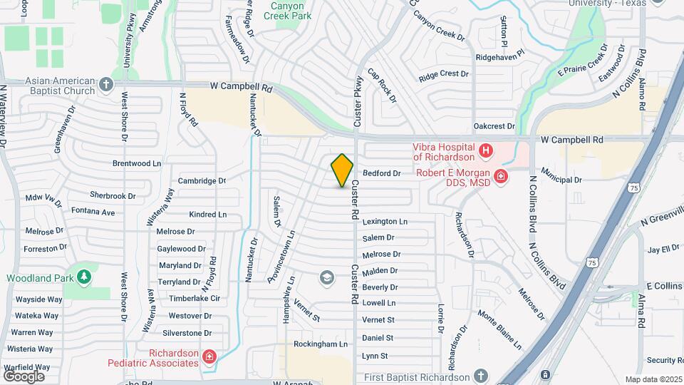 507 Cambridge Dr Mapa y Detalles de la Ubicación